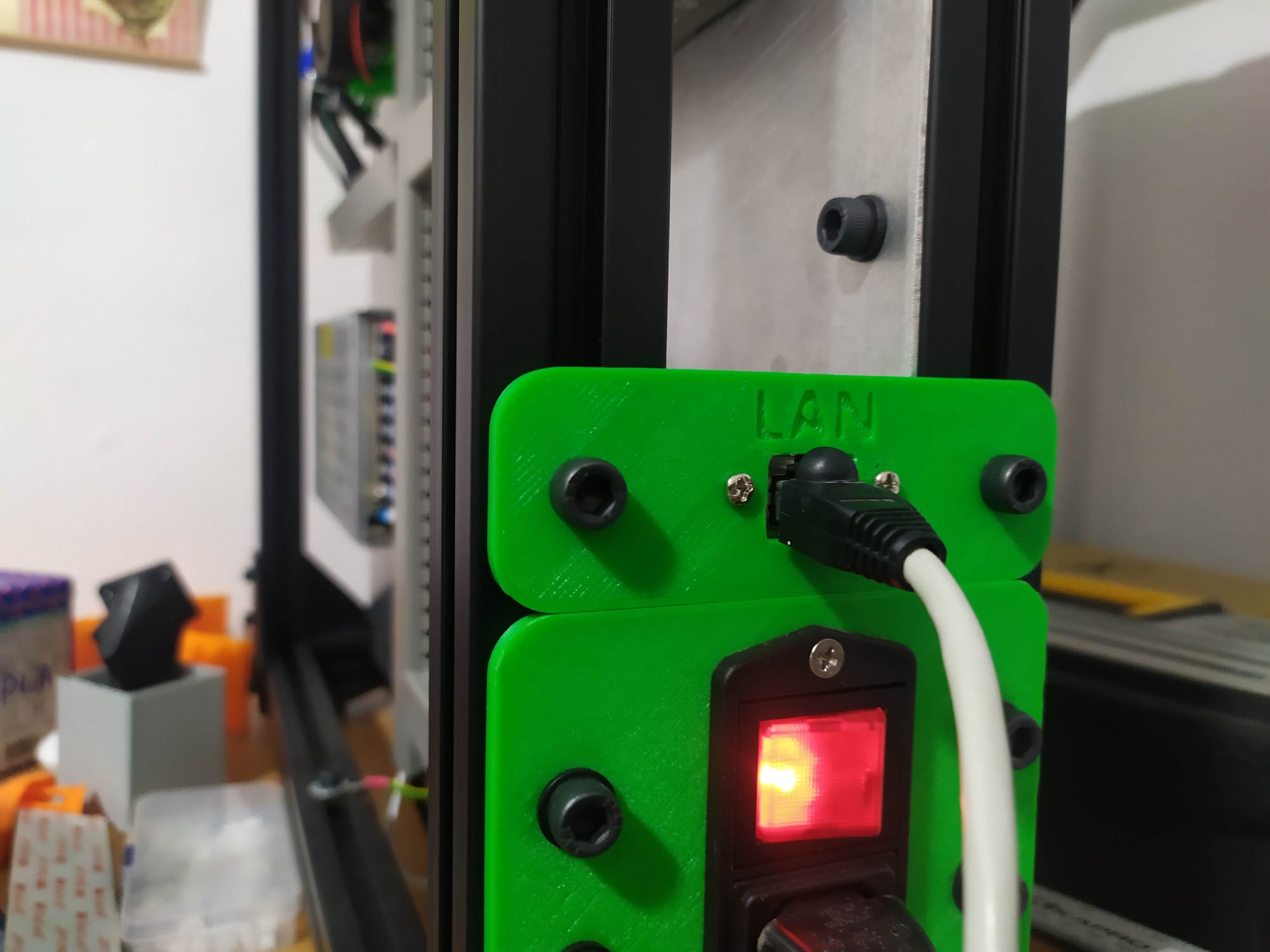 V-Core 3.1 LAN Kabelmontage