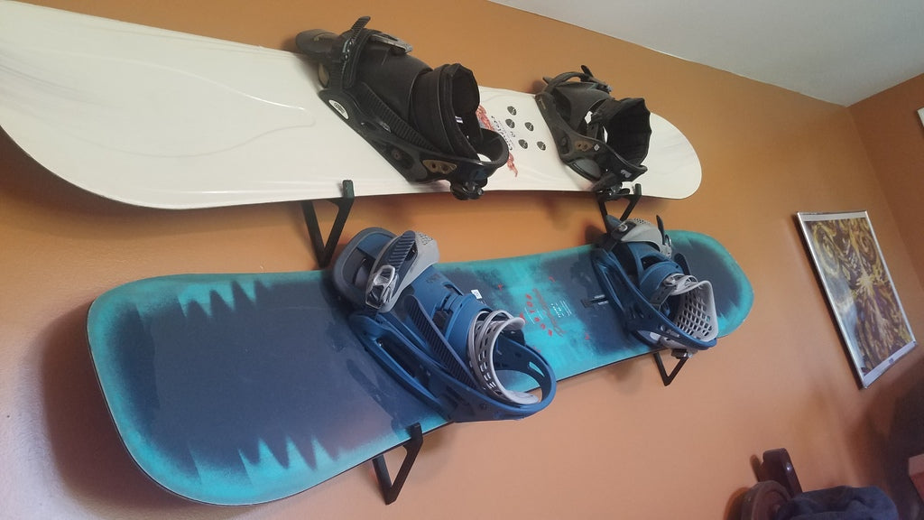 Wandmontage voor Snowboard