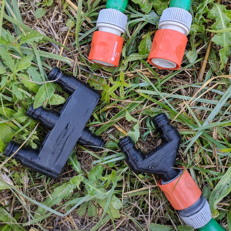 2-weg &amp; 3-weg Gardena Slangsplitter / Splitter