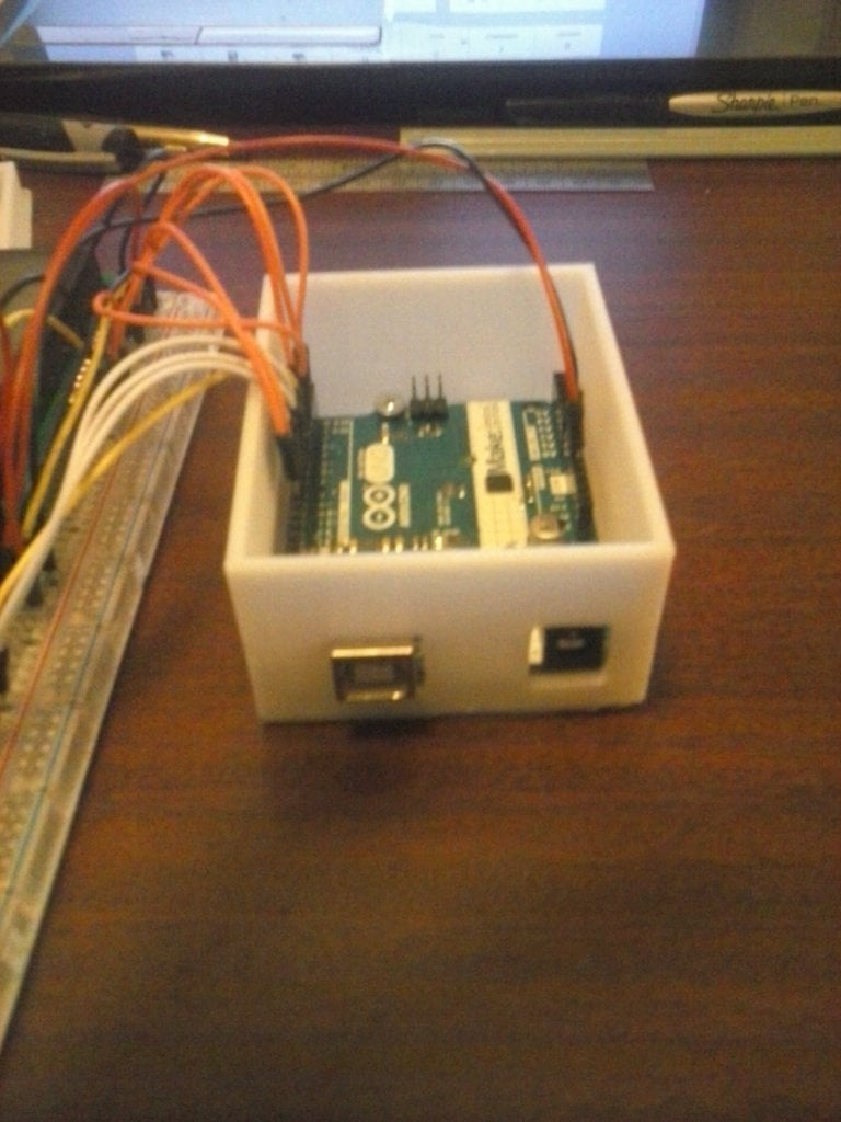 Arduino UNO beschermhoes met deksel
