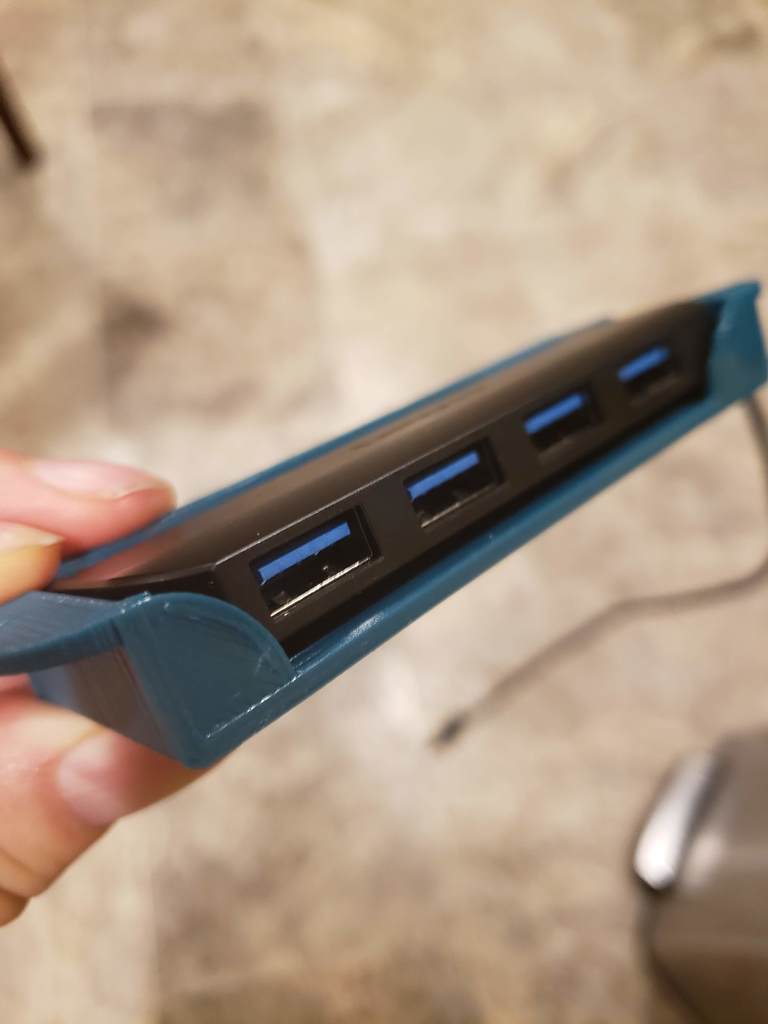 Onder bureausteun voor Lenovo 4-poorts USB-hub