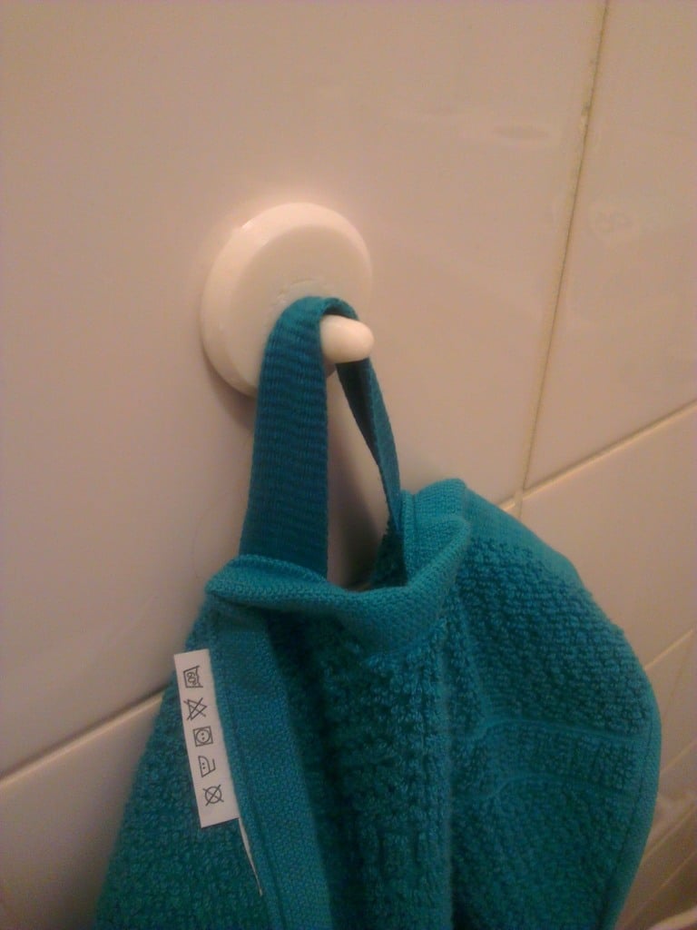 Eenvoudige handdoekhaak