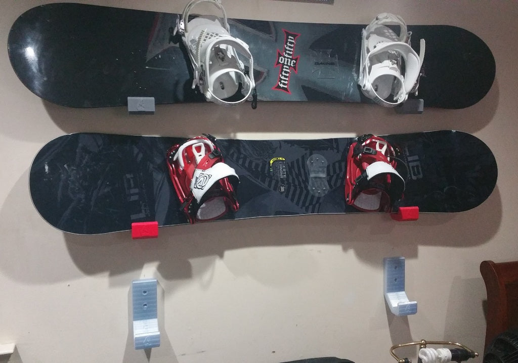 Muurbevestiging voor snowboard