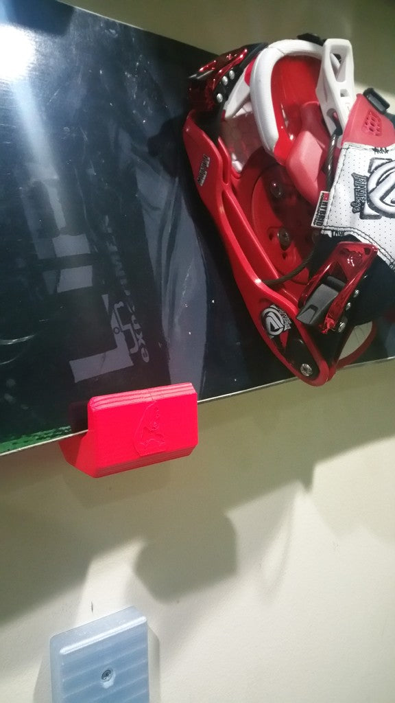 Muurbevestiging voor snowboard