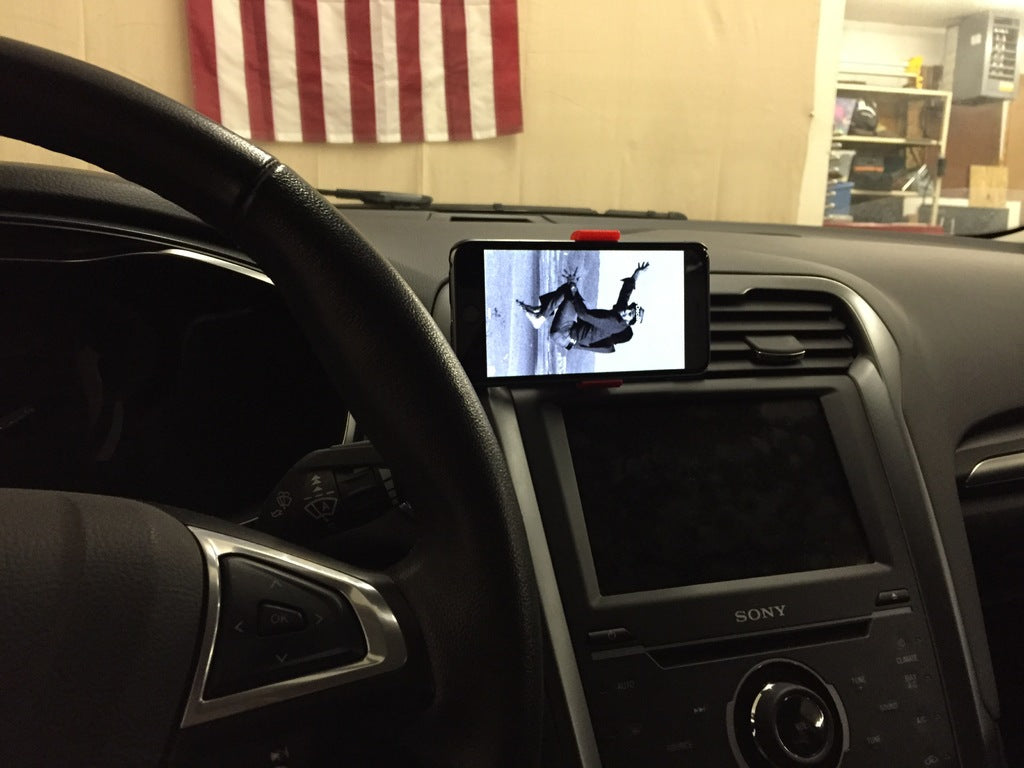 iPhone 6+ autohouderclip voor Ford Fusion en Explorer