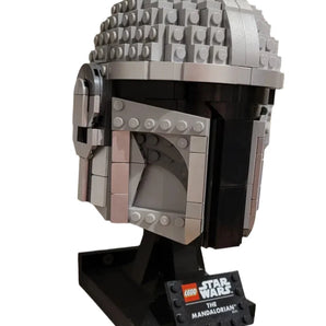 Lego Mandalorian helm muurbevestiging