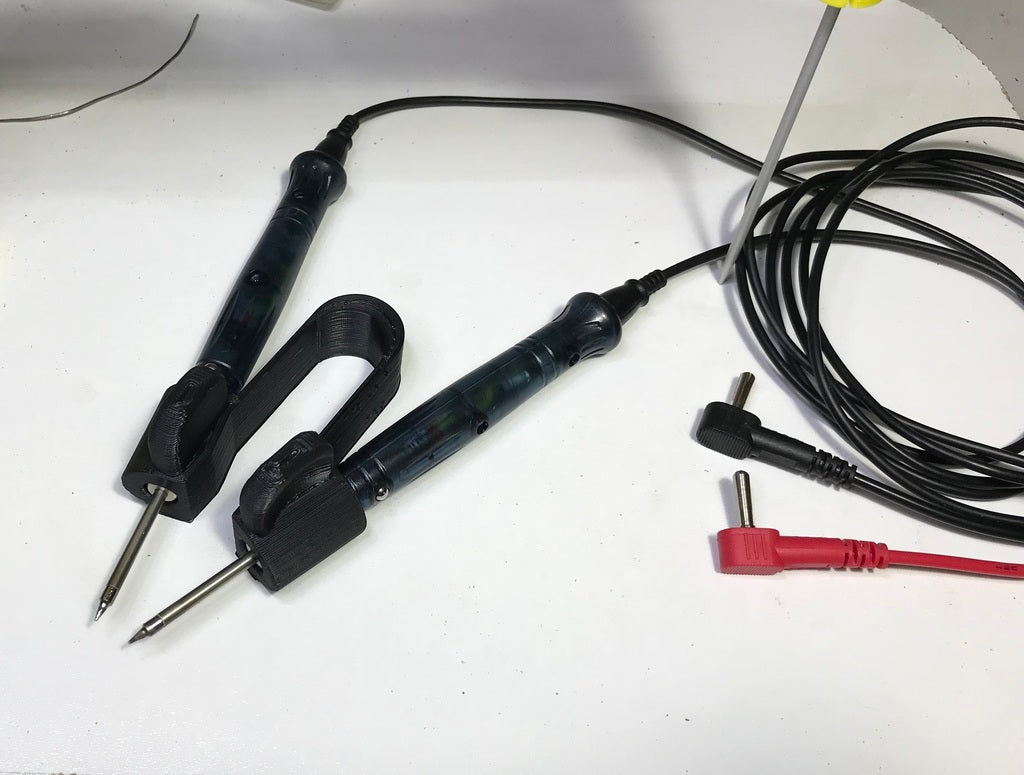 Geoff&#39;s SMD dubbele USB-soldeerbouthouder voor opbouw- en desoldeertaken - Mk3
