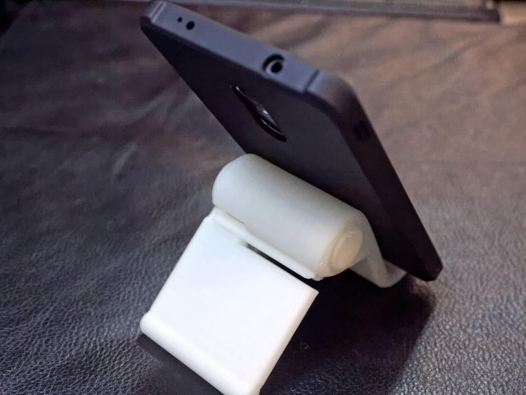 Verstelbare telefoon- en tablethouder die kan worden gekanteld