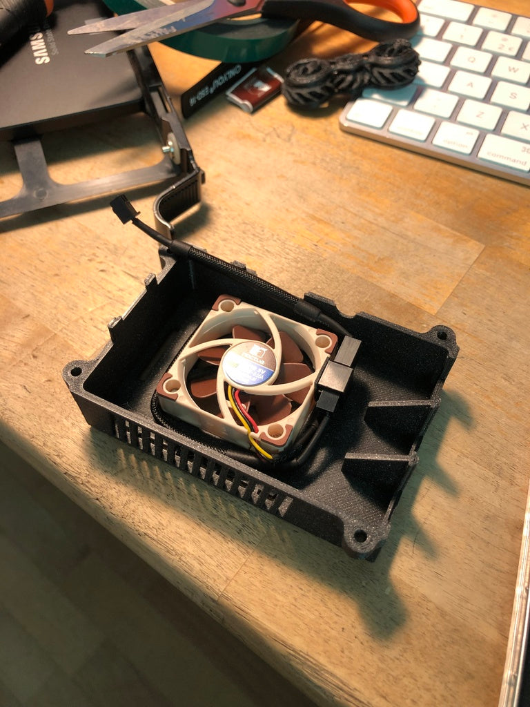 Raspberry Pi 3 - Behuizing met ventilatorbevestiging bovenaan
