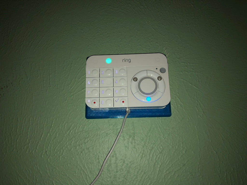 Ring Alarm-toetsenbordhouder met ingebouwde USB-kabeldoorvoer