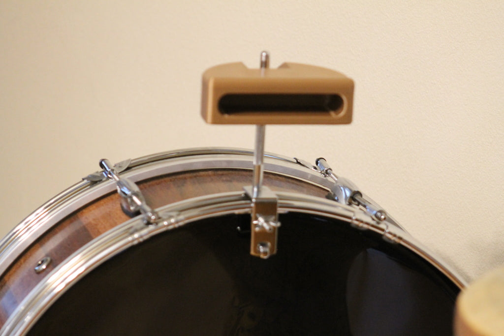 3D-printbare Half Moon Block Percussion voor drumstel en handinstrumenten