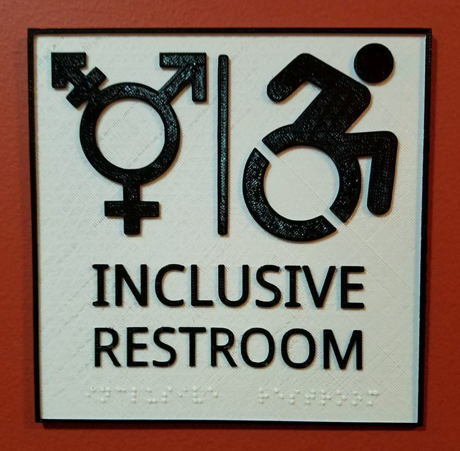 Inclusief Toiletbord met Braille