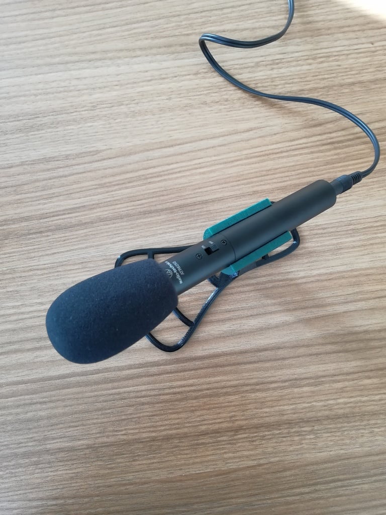 Verstelbare microfoonhouder voor handmicrofoon