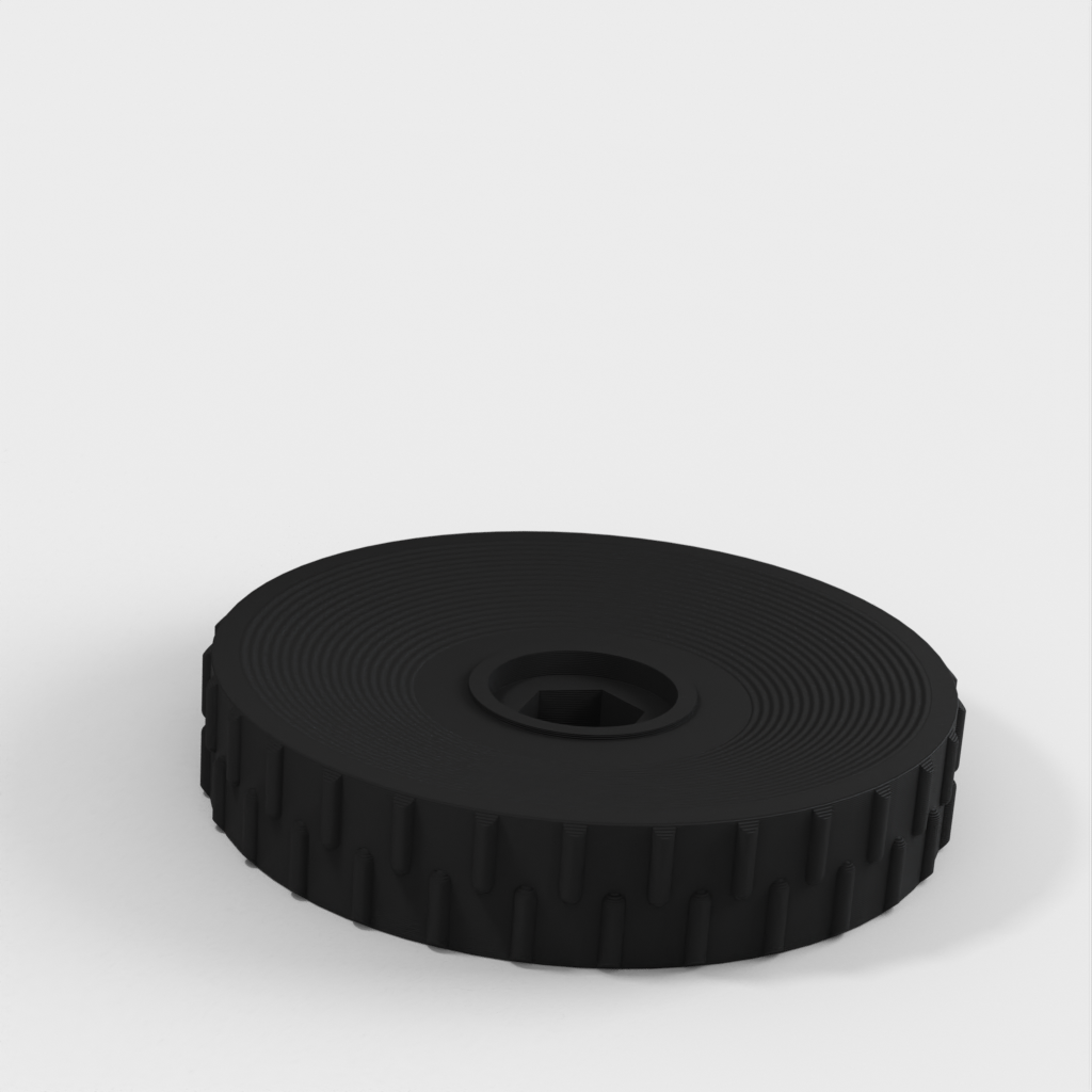 2x Aandrijfwielen Voor Gardena Robotmaaier R38Li Tot R80Li - Zwart Offroad