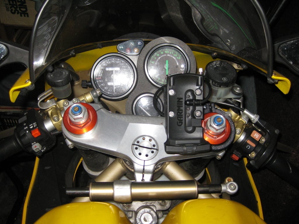 Garmin Zumo 550 GPS voorvorkhouder voor motor