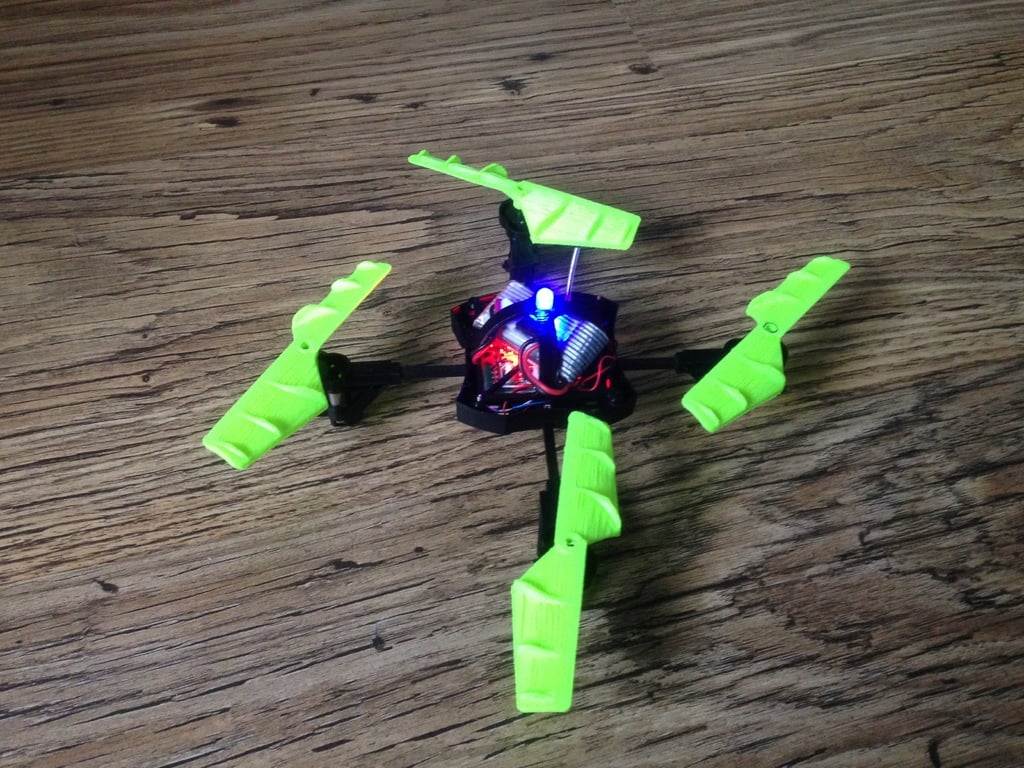 Ultralichte en stijve printbare drone-propeller