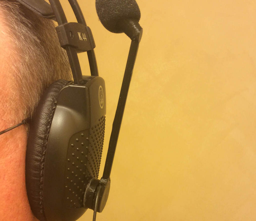 Aanpasbare microfoonarm voor headset
