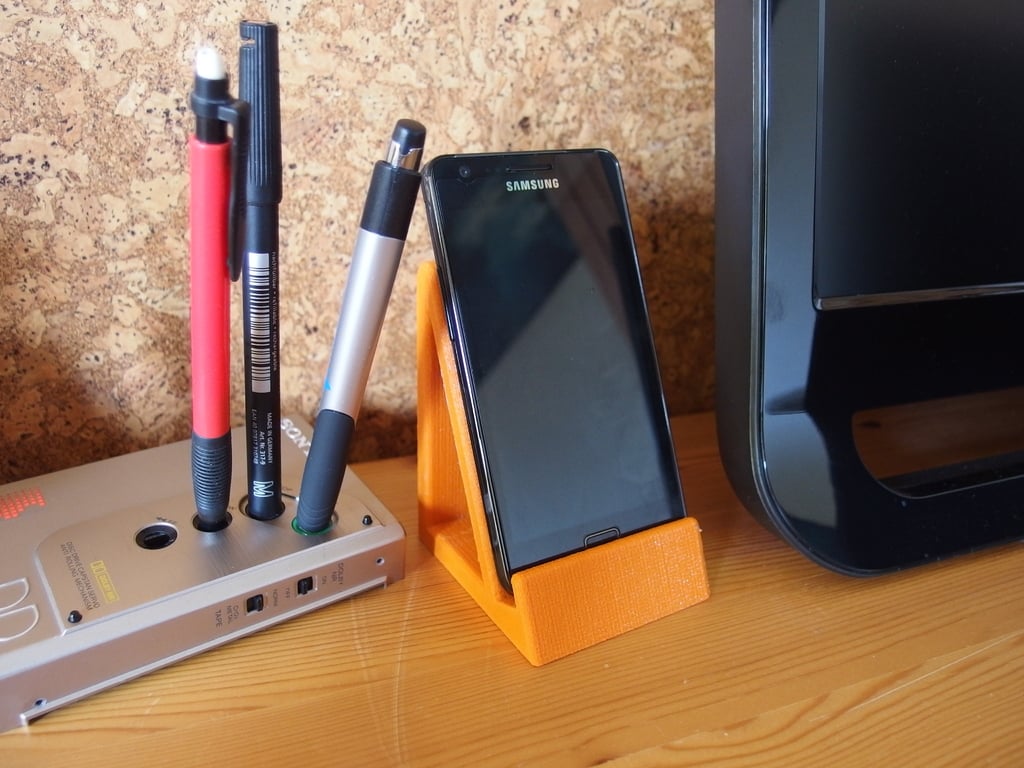 Smartphone-/tablethouder voor bureau