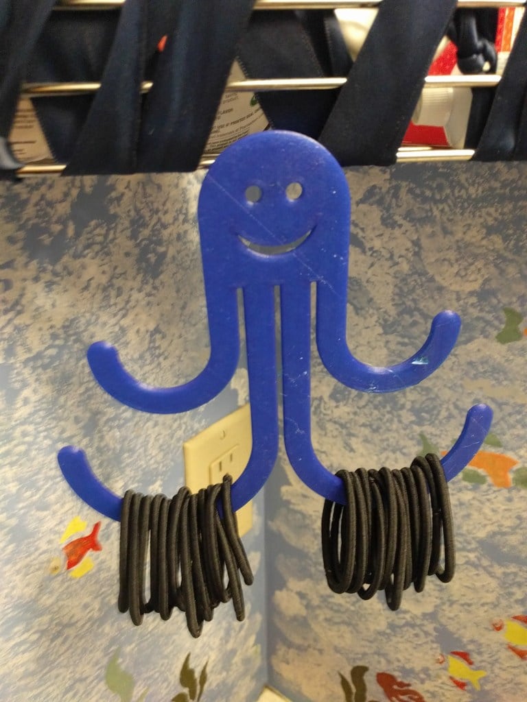 Octopus haarbandhouder