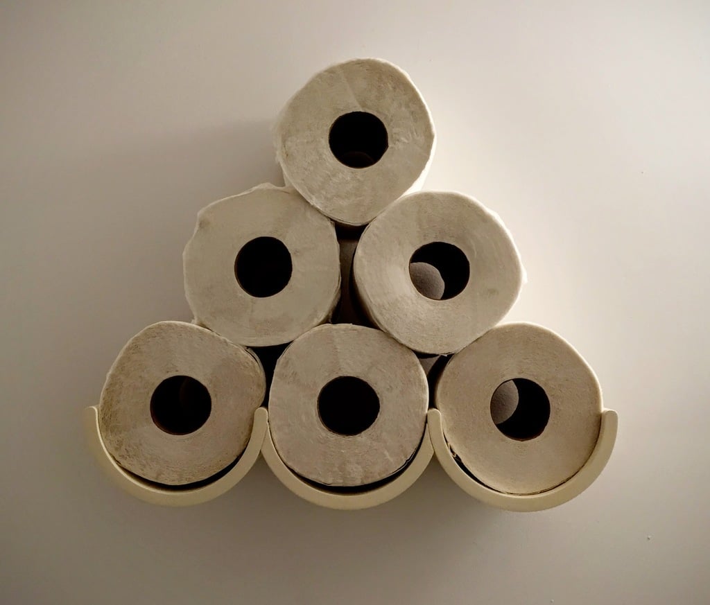 Toiletpapierplank voor badkamerdecoratie en opslag