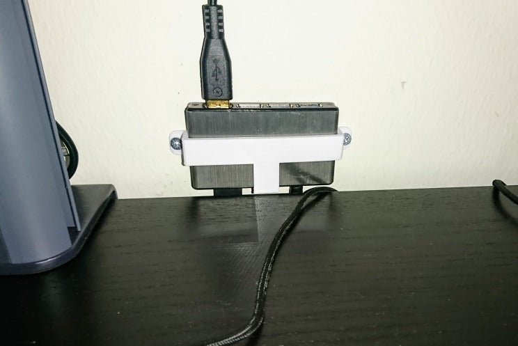 Wandhouder voor Icybox IB-AC610 4-poorts USB-hub
