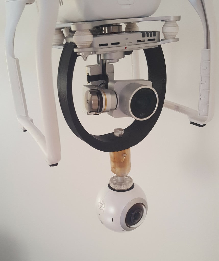 360°-camerabevestiging voor DJI Phantom 3-drone