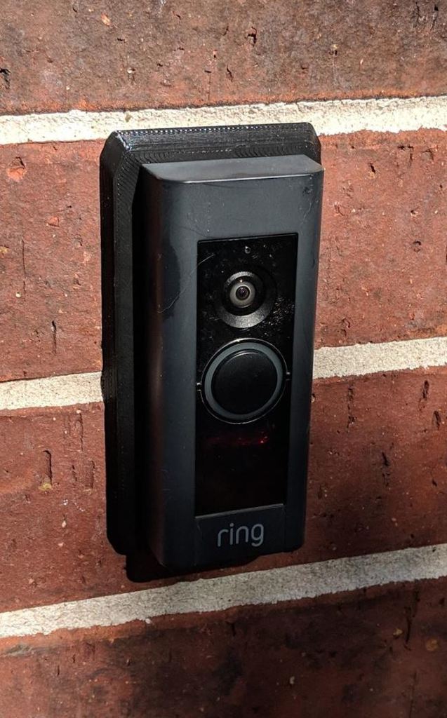 Ring Doorbell Pro Wandplaat met 1/4 inch afstandhouder