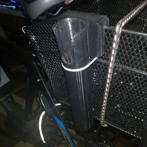 Fietsmand hengelhouder voor kamperen en fietstochten