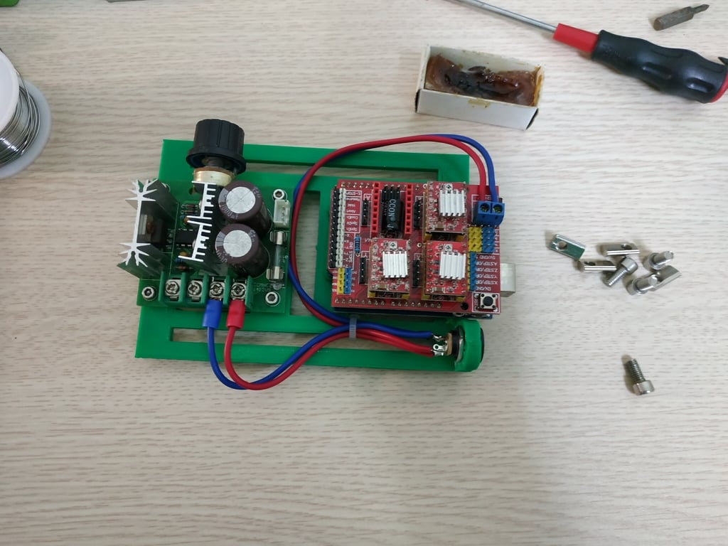 Arduino Uno-montage voor CNC 3018 DIY