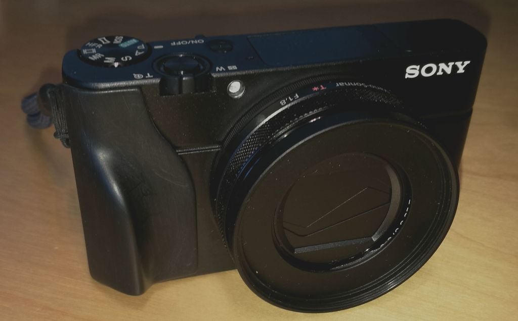 Handgreep voor Sony RX100 compactcamera