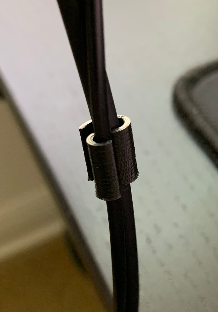 ModMic-kabelclip voor hoofdtelefoon en microfoon