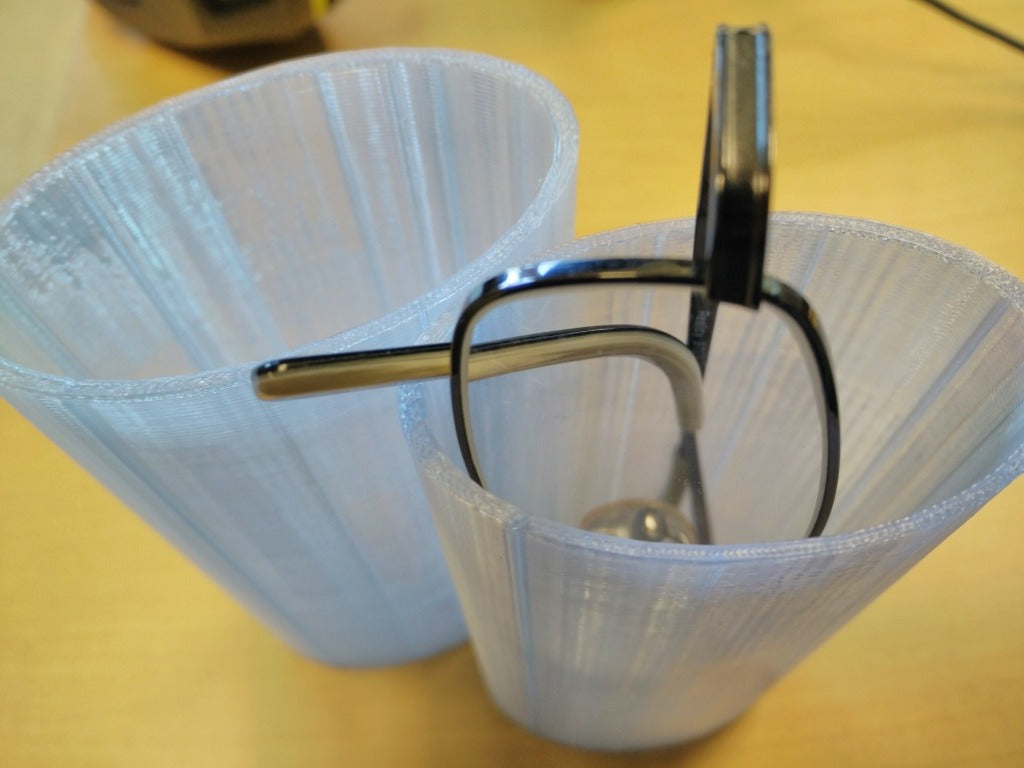 Eenvoudig etui voor een bril