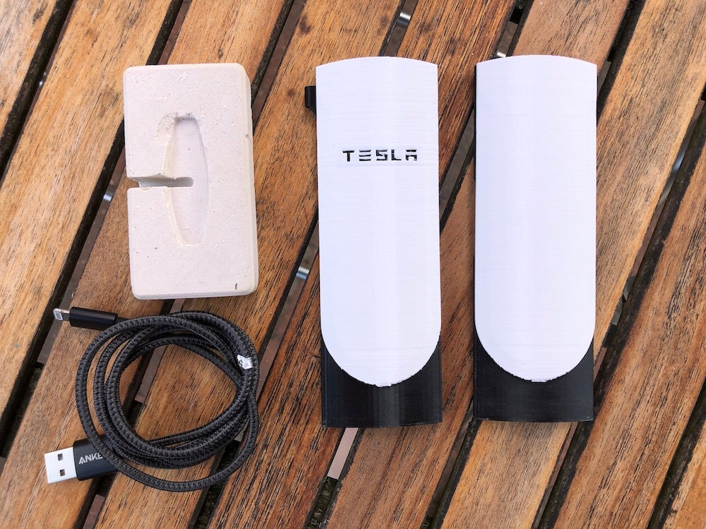Tesla V4 Supercharger telefoonopladermodel