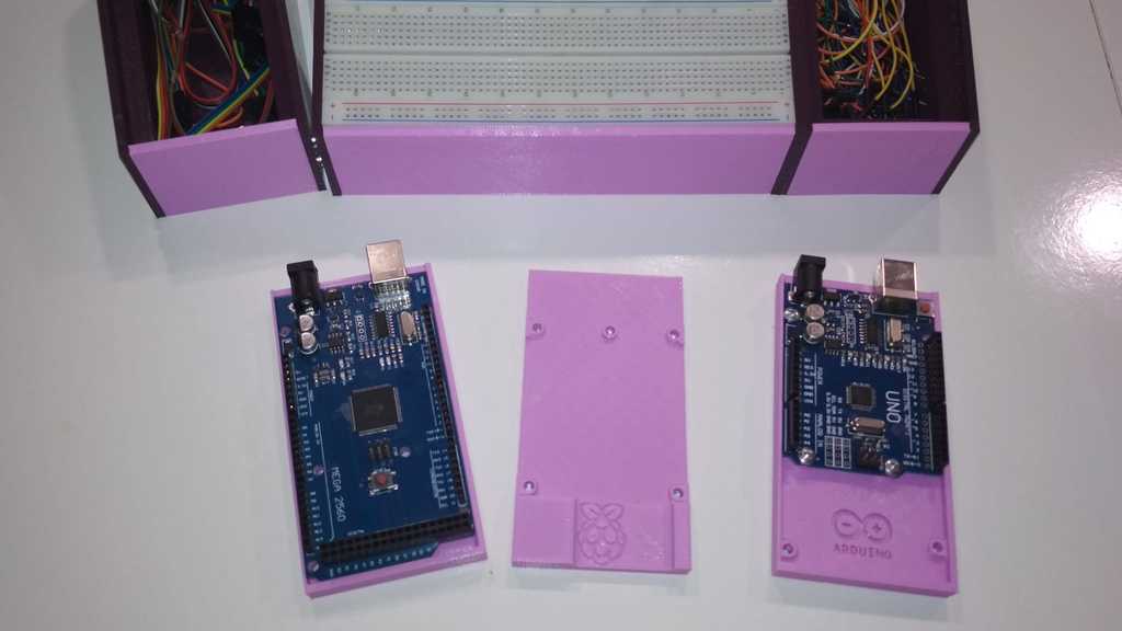 Modulaire Arduino / Breadboard-standaard voor Arduino en Raspberry