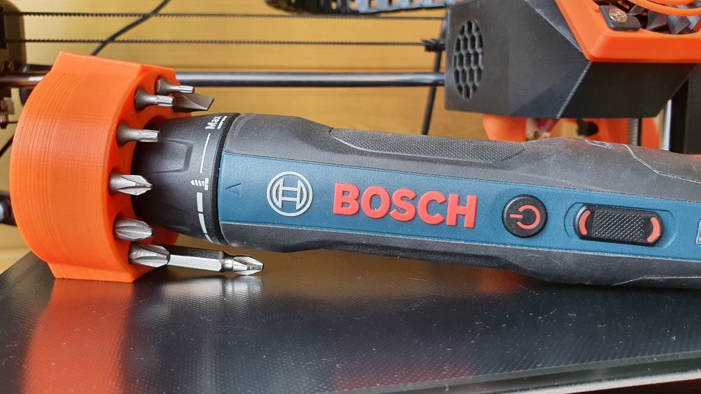 Bosch GO 2 elektrische schroevendraaierbasis met bitopslag