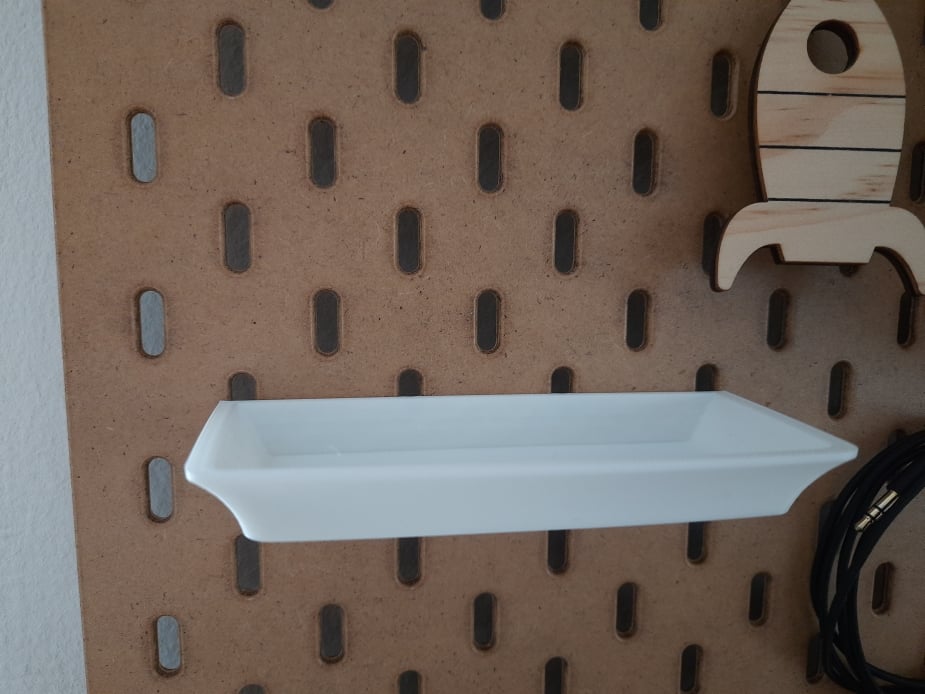 Geheime plank voor IKEA Skadis Remix