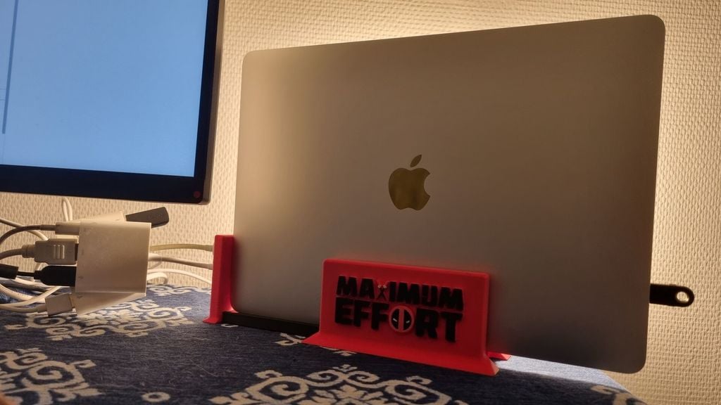Aanpasbaar laptopdock/standaard voor MacBook
