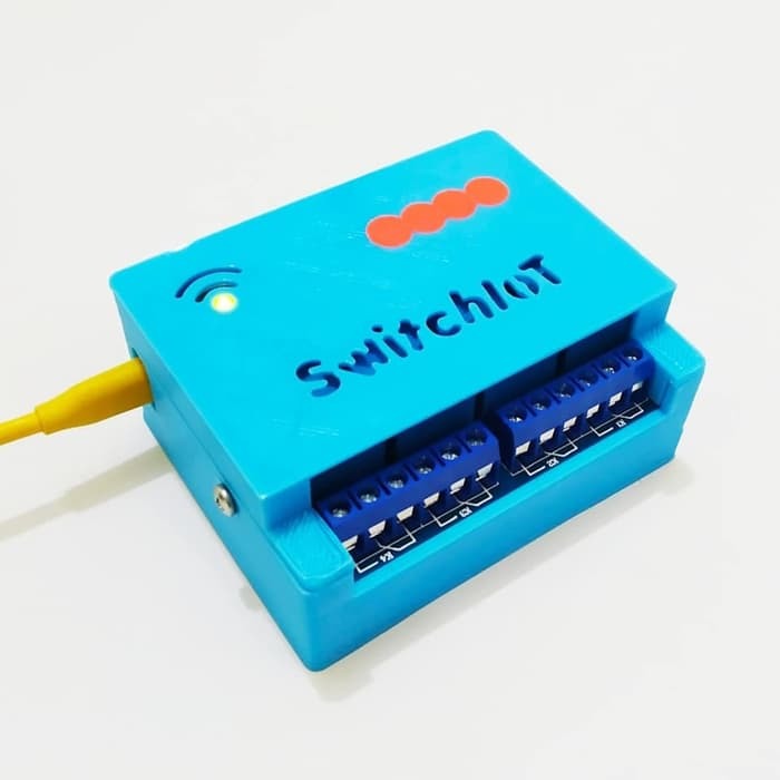 DIY Sonoff 4CH Smart Switch met SwitchIoT 4CH 3D-behuizingsmodel