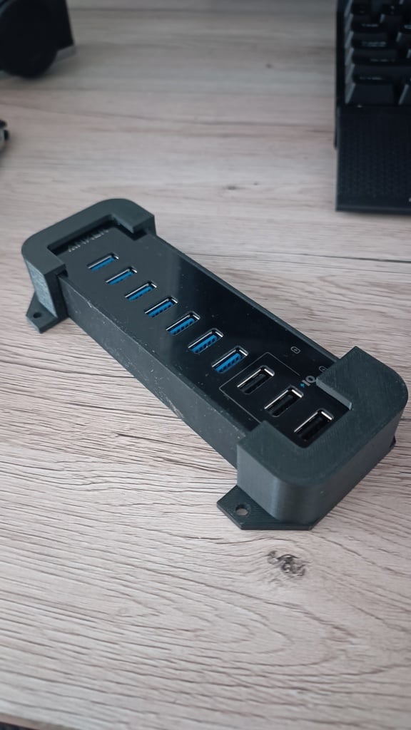 Anker 10-poorts USB-hub schroefbevestiging