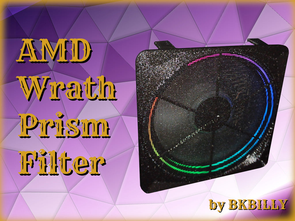 AMD Wraith Prism CPU-koeler stoffilter