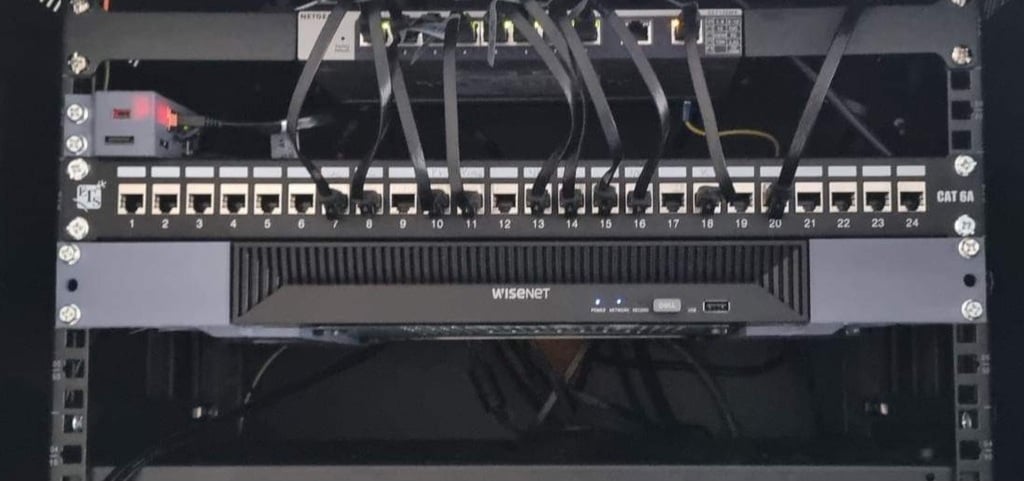 1RU Server Rack-montagebeugel voor NVR