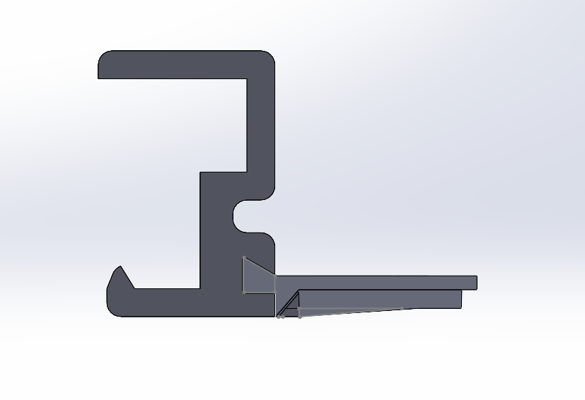 Modulaire beugel voor montage van alles op IKEA Fredde horizontale rail en Klipsch luidsprekerbeugel
