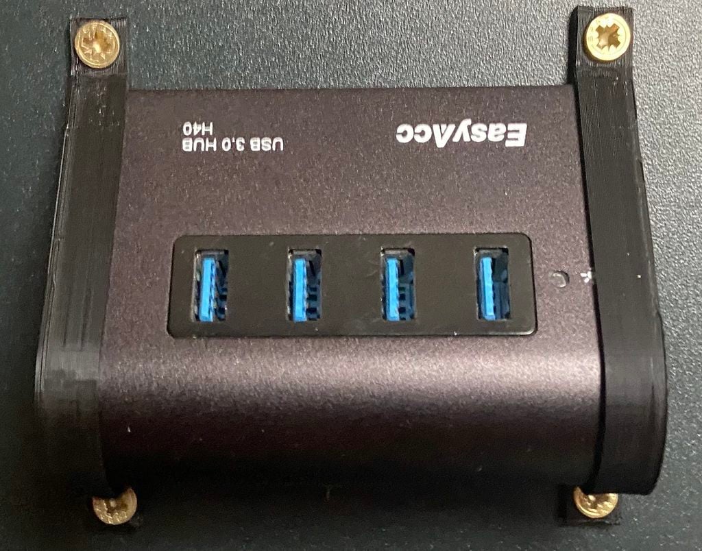 EasyAcc USB-hubmontage voor bureau/muur