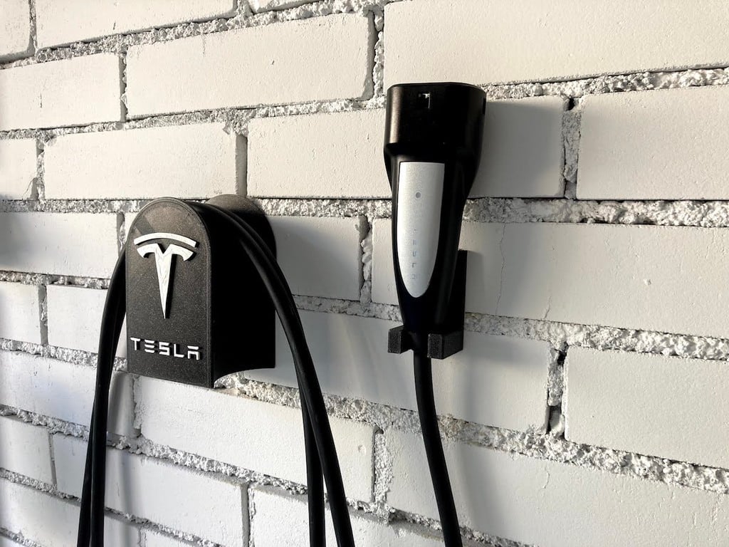 Tesla mobiele opladerhouder voor Model 3