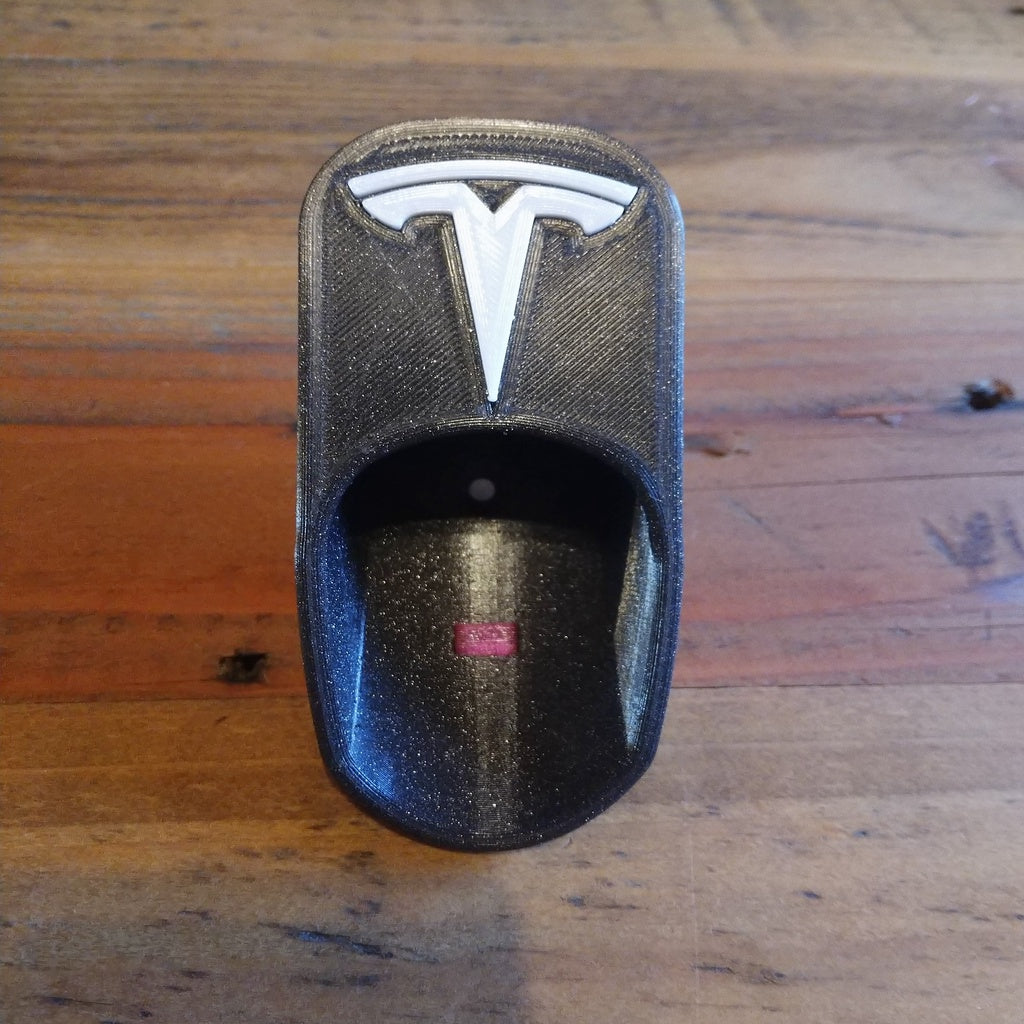 Tesla Charger Organizer met apart logo-inzetstuk en nopje