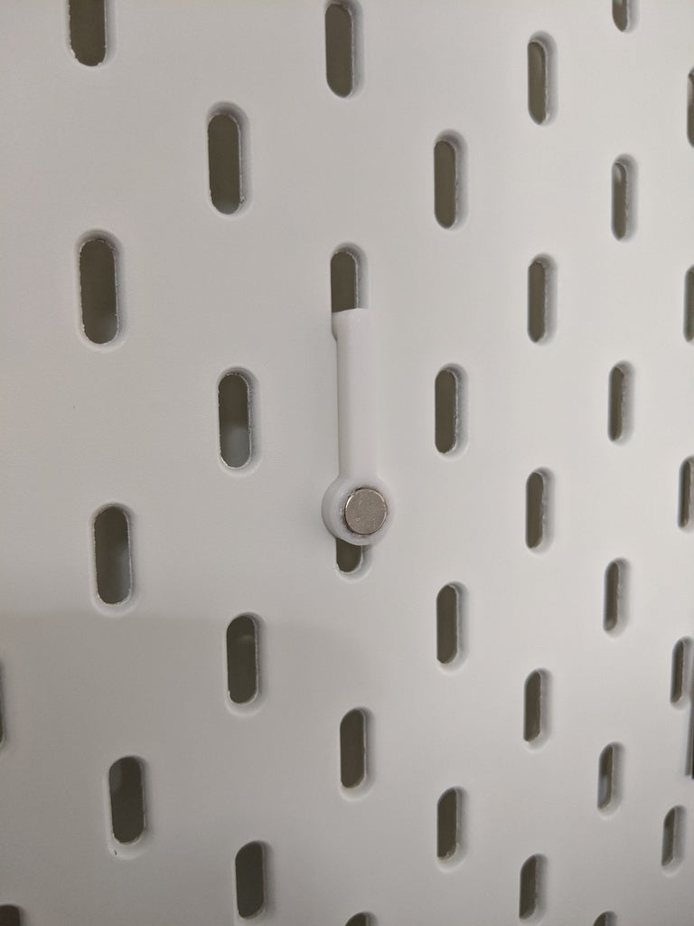 IKEA Skadis gereedschapshouder met 8 mm magnetische clip