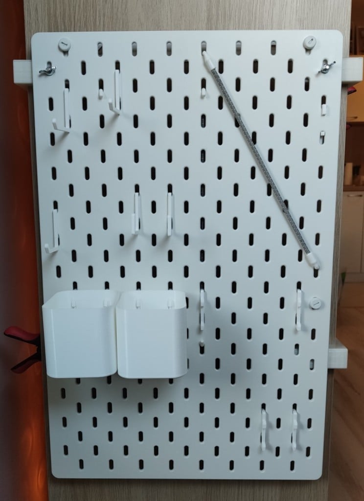 IKEA Skadis Kallax plankbevestigingsbeugel