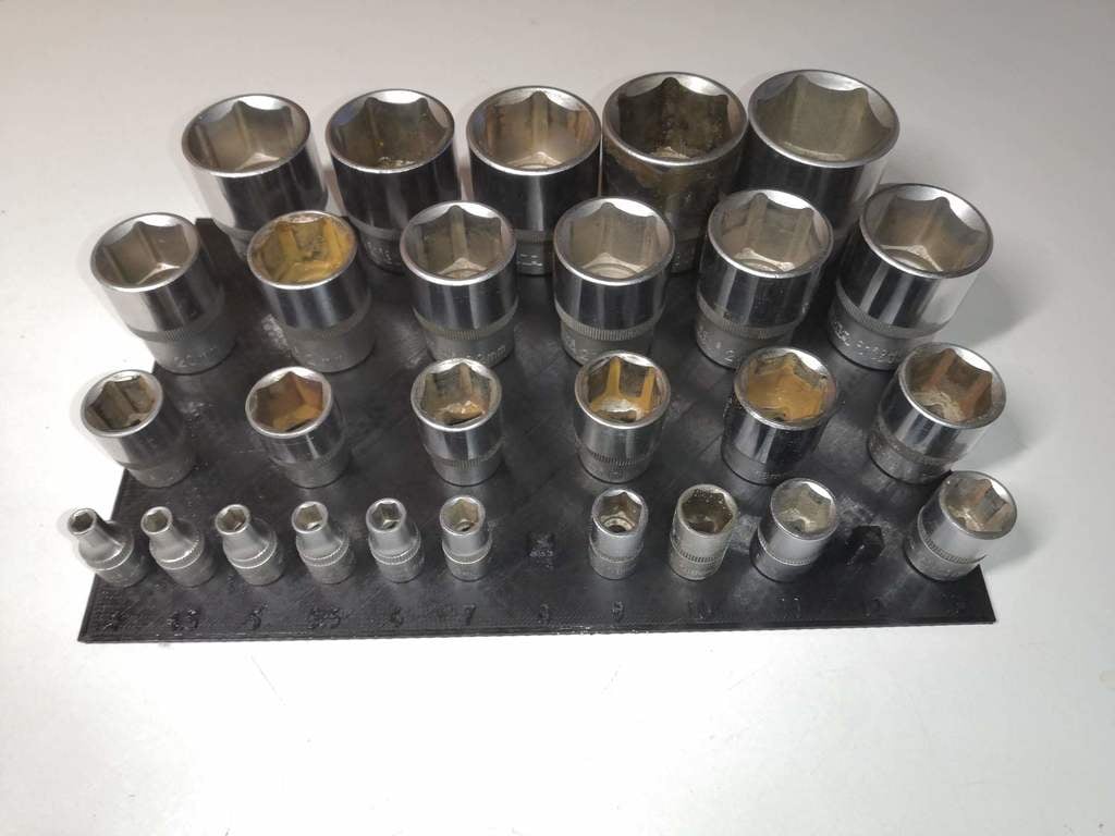 4-32 mm stopcontactorganizer met maatlabels