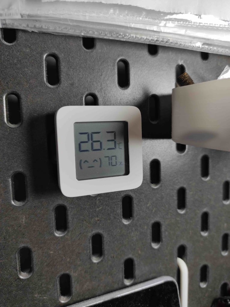 Xiaomi Mijia Bluetooth-thermometer 2 houder voor Ikea Skadis