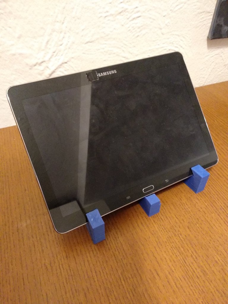 Tabletstandaard met kabel voor Samsung Galaxy Note 10.1 2014 editie